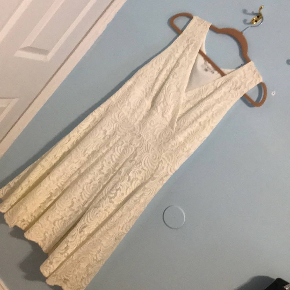 White dress